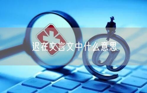 迟在文言文中什么意思