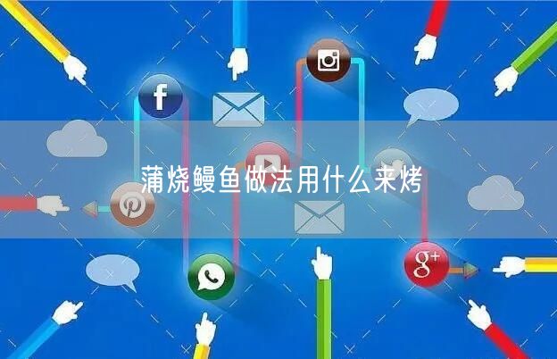 蒲烧鳗鱼做法用什么来烤