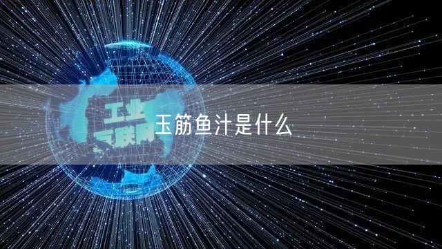 玉筋鱼汁是什么 玉筋鱼汁是什么