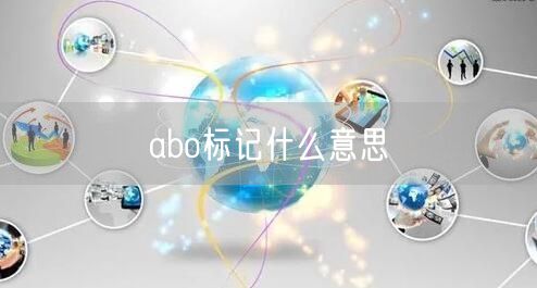 abo标记什么意思